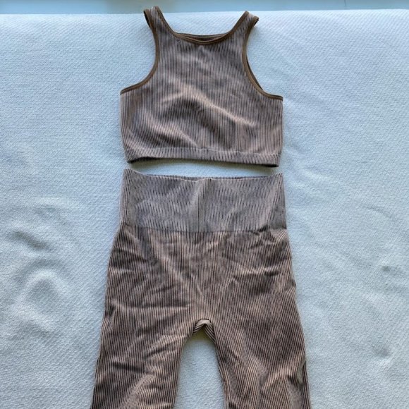 Brown Workout Set - Picture 1 of 5